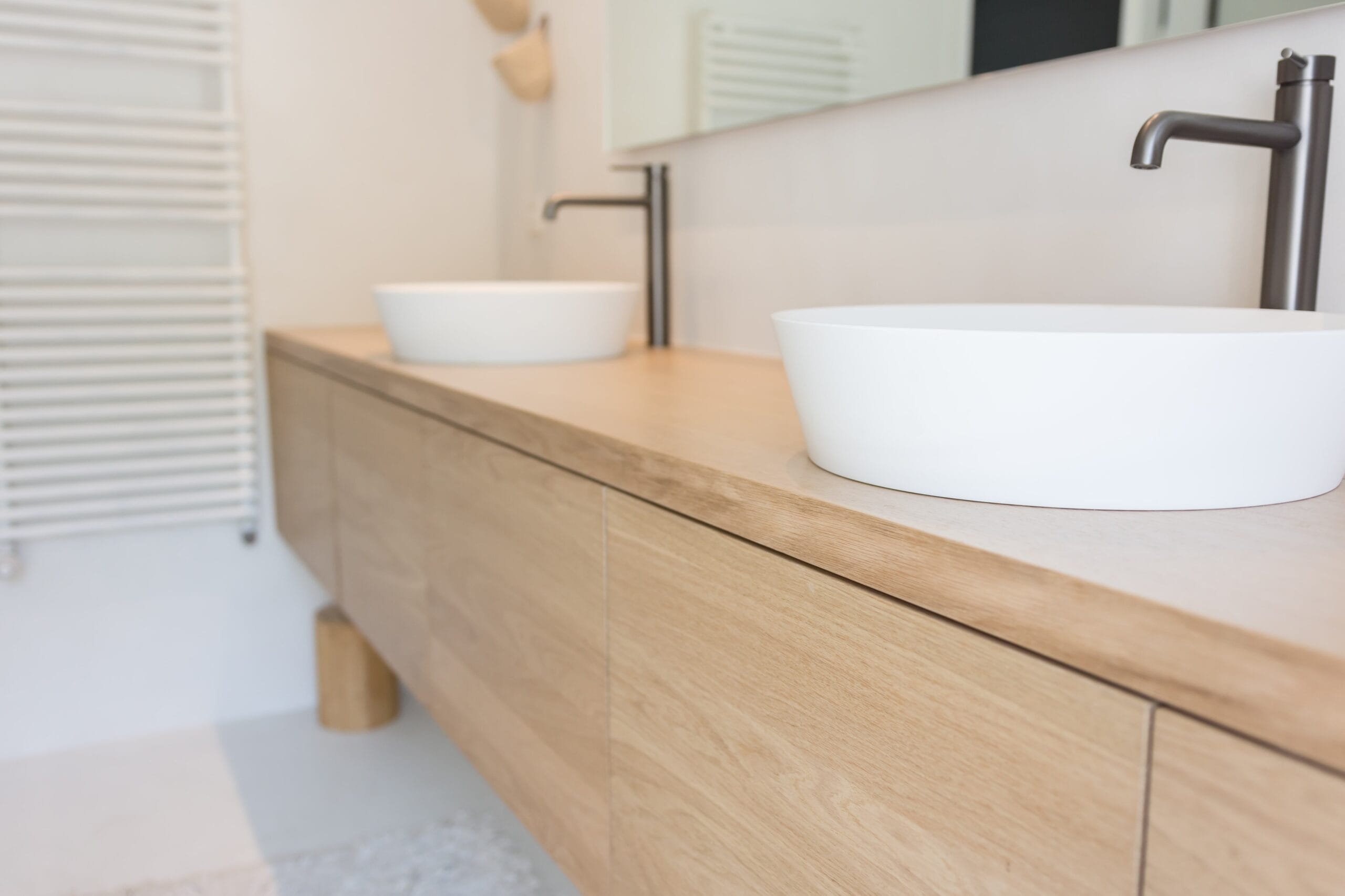 wastafels in badkamer