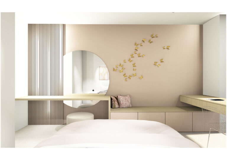 Rustgevend slaapkamer design