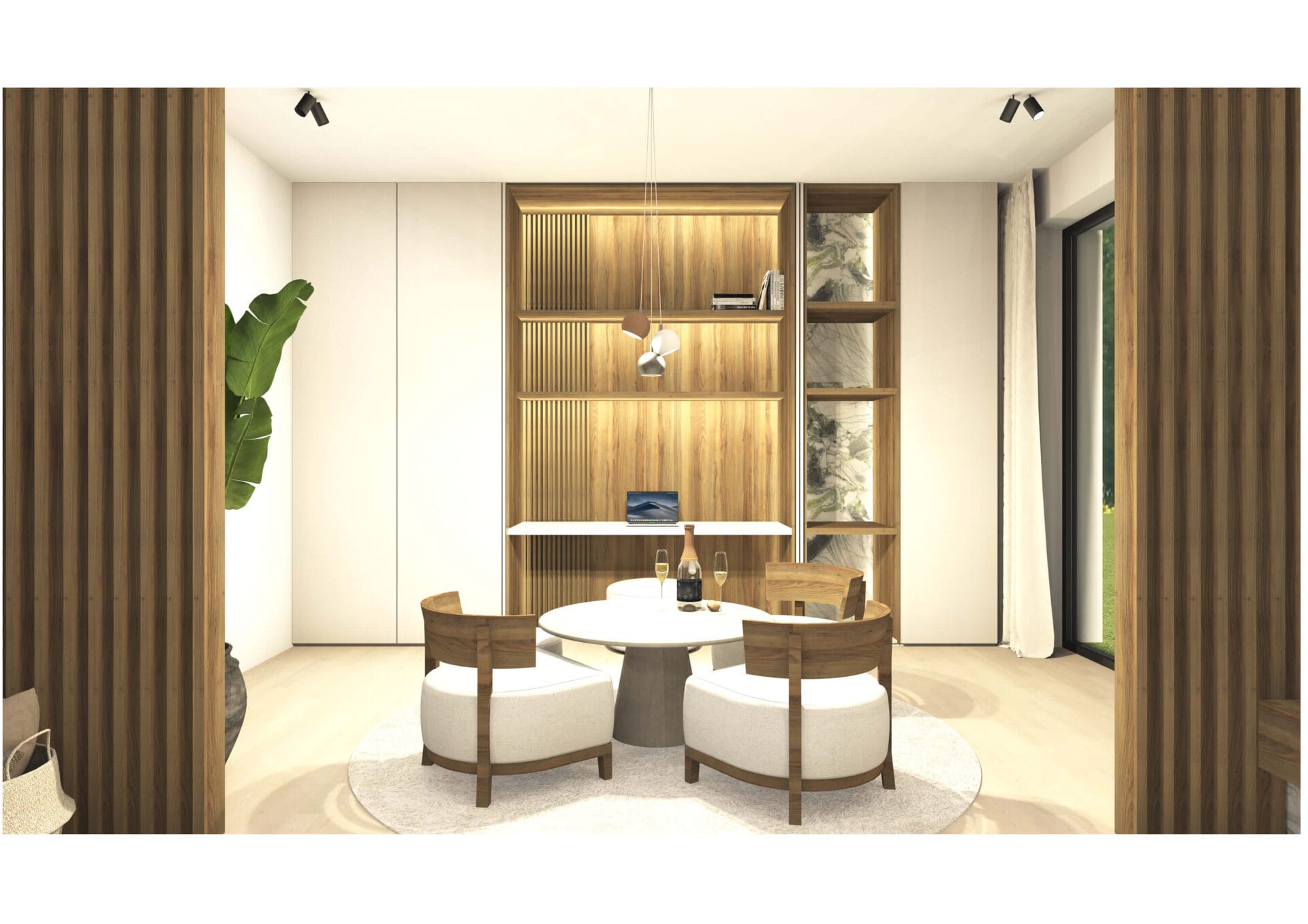 Ontwerp TV-meubel en zitbank-blad 5