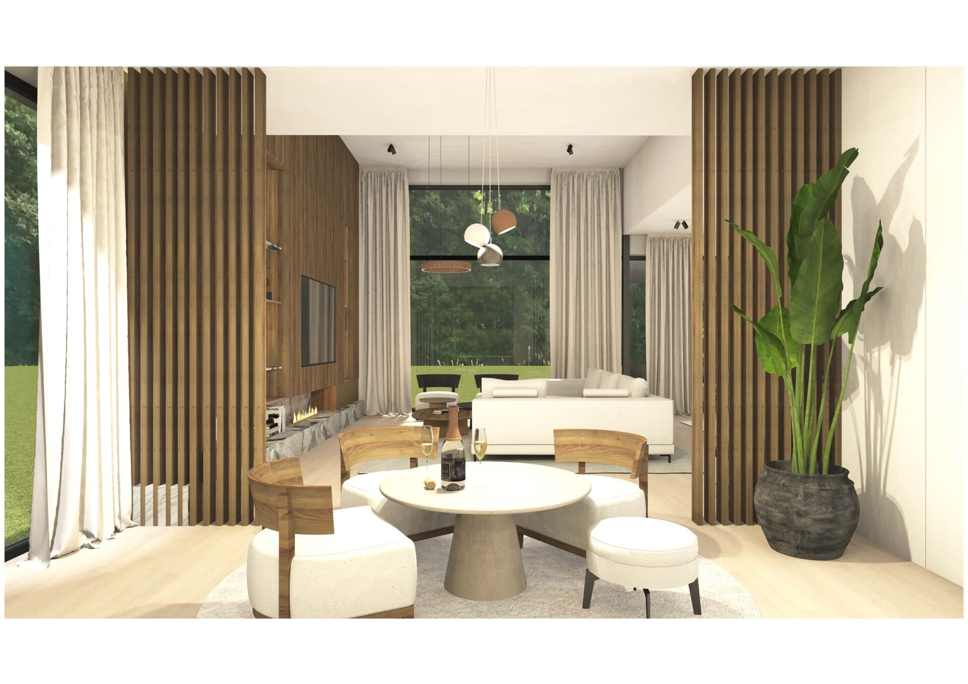 Ontwerp TV-meubel en zitbank-blad 6