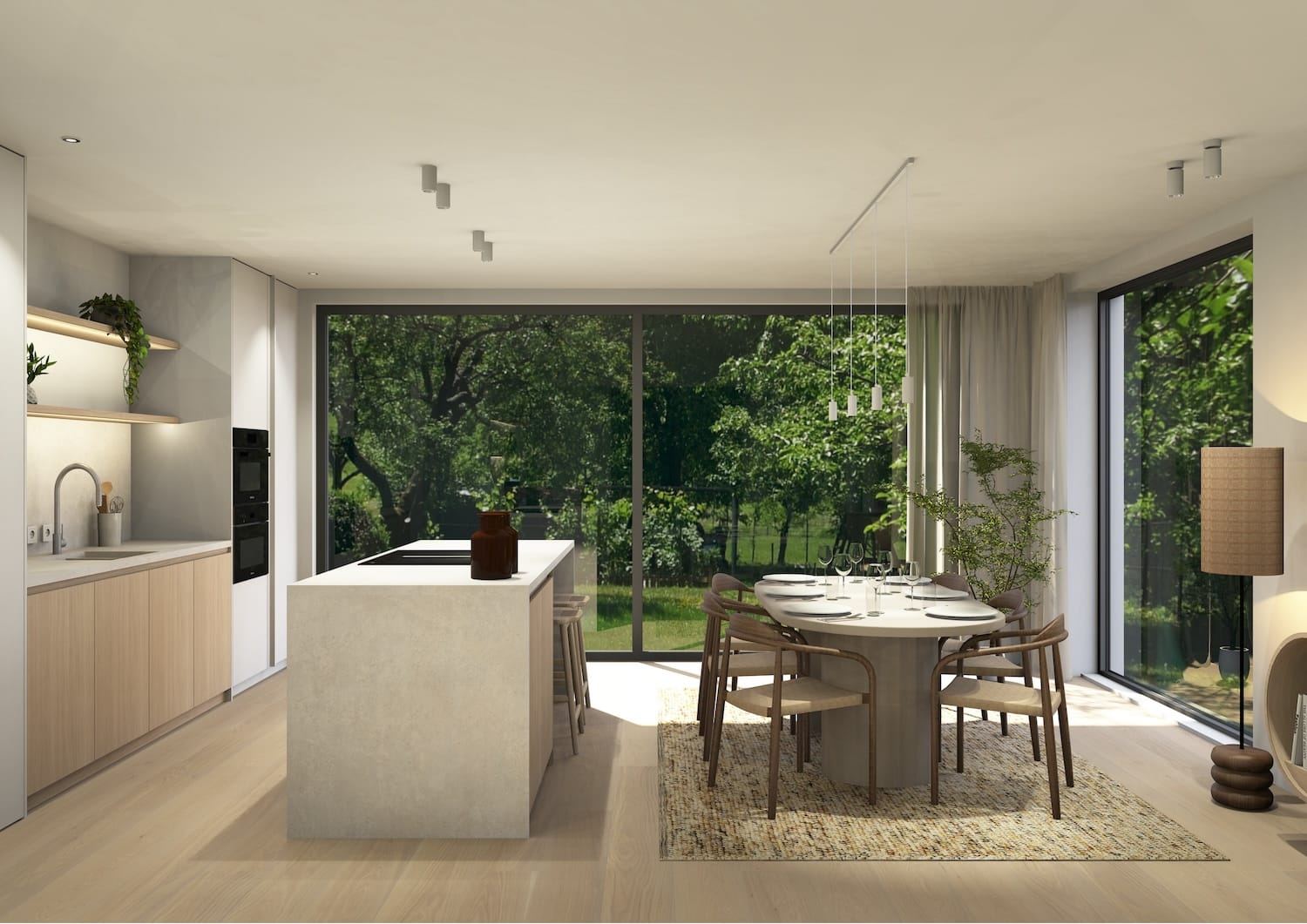 Ontwerp Blankers & Vandenbossche_gelijkvloers_II-Keuken 2