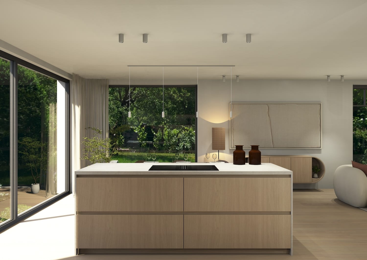 Ontwerp Blankers & Vandenbossche_gelijkvloers_II-Keuken 3