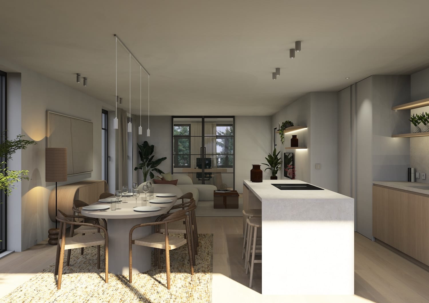 Ontwerp Blankers & Vandenbossche_gelijkvloers_II-Keuken 4