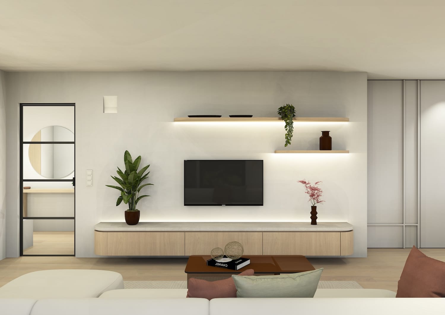 Ontwerp Blankers & Vandenbossche_gelijkvloers_II-Living 1