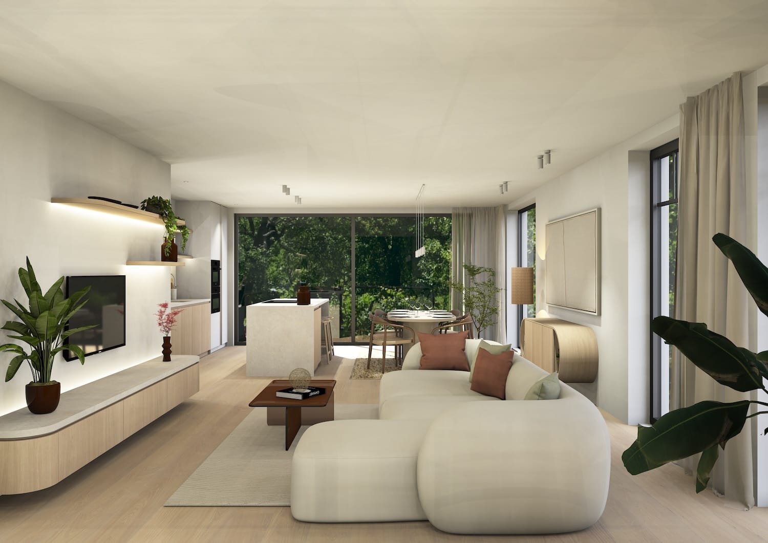 Ontwerp Blankers & Vandenbossche_gelijkvloers_II-Living 2