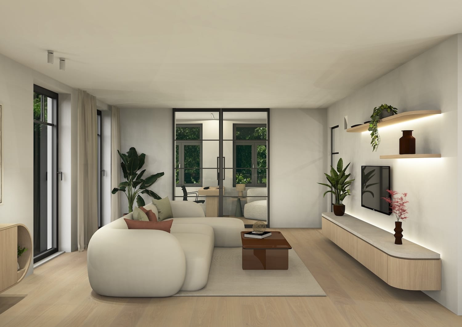 Ontwerp Blankers & Vandenbossche_gelijkvloers_III-Living 3